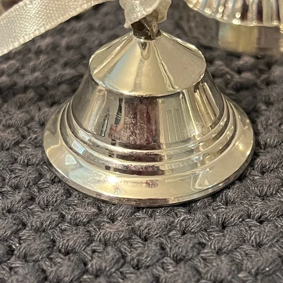 Vintage Metal Christmas Bells-6 Ornaments - Picture 3 of 4